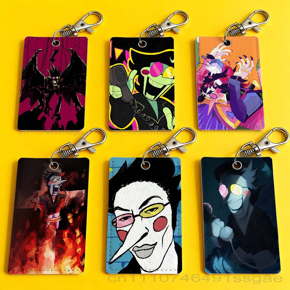 Lanyard Badge Holder - Game D-Deltarune Spamton Card Holder Keychain