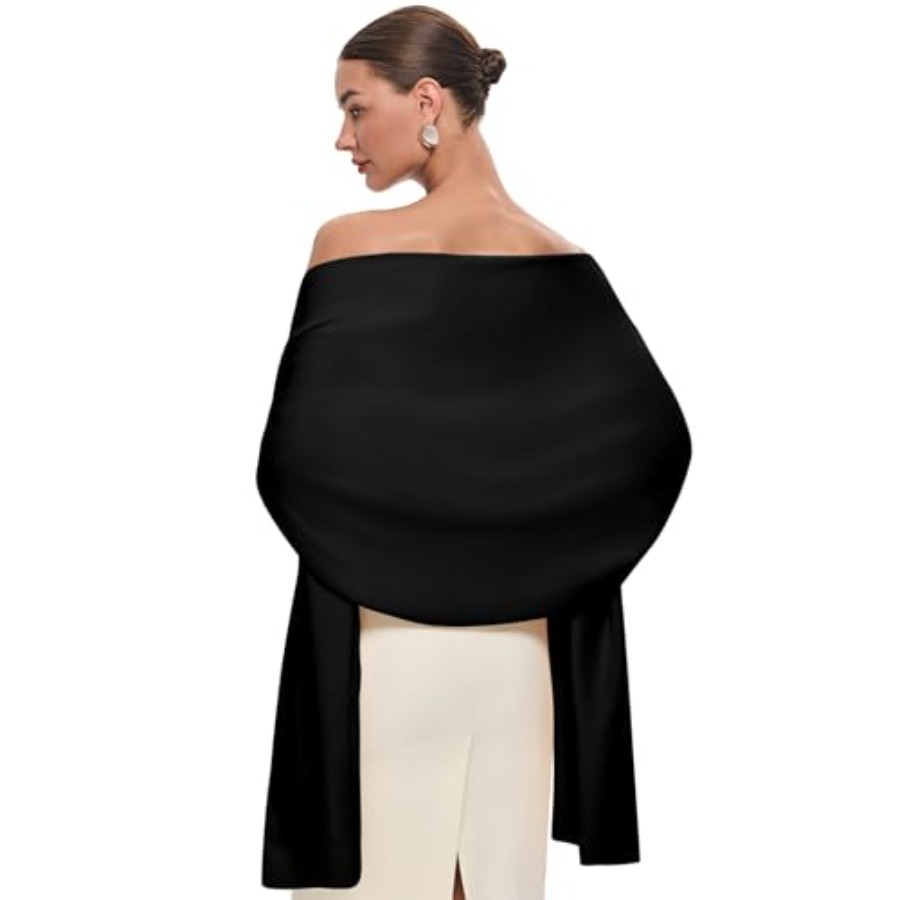 Pashmina Wrap Large - PULI Women's Pashmina Shawl Wraps for