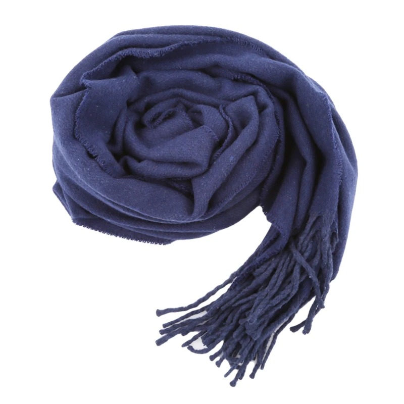 2025 Wool Scarves Winter Soft  - Muffler Men Wool ulasan dan harga