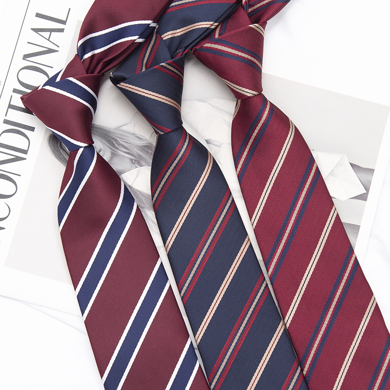 New JK Ties Women Striped Neck - Skinny Tie Men ulasan dan harga