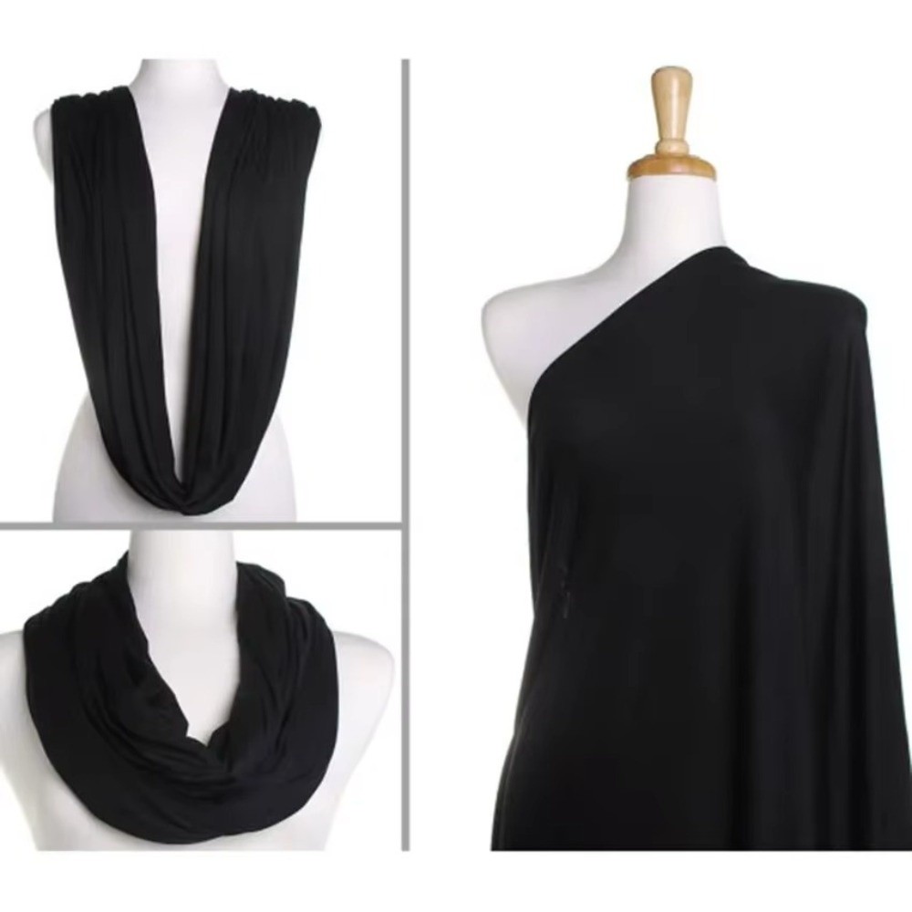 Fashion Solid Color Infinity S - Infinity Scarf Knit ulasan dan harga