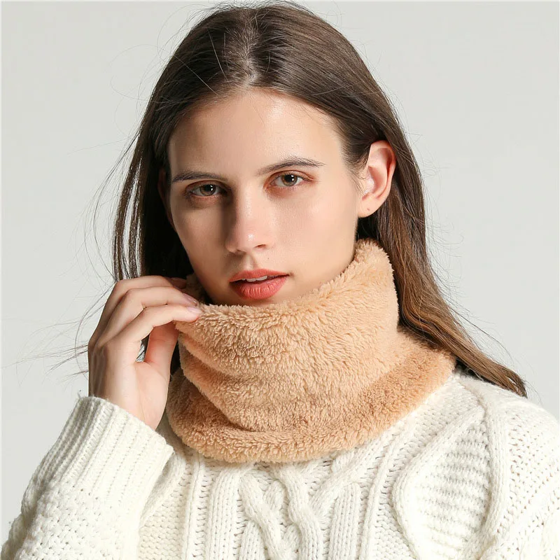 New Cashmere Warm Neckerchief  - Muffler Men Wool ulasan dan harga