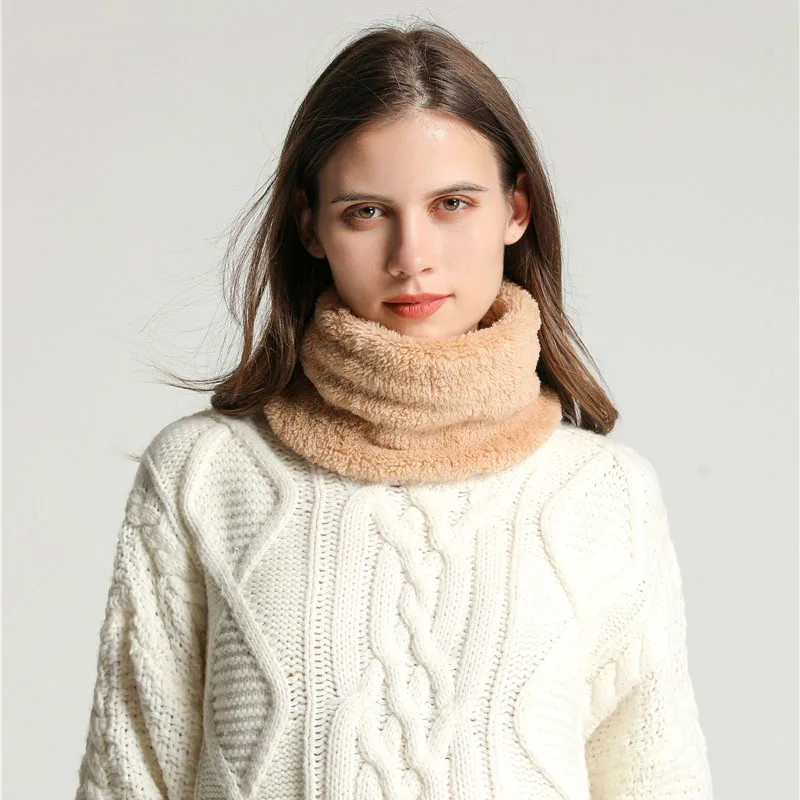 New Cashmere Warm Neckerchief  - Muffler Men Wool ulasan dan harga