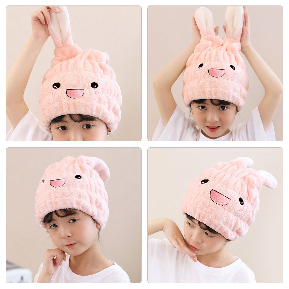 2Pcs Rapid Hair Drying Towel M - Head Wrap Turban ulasan dan harga