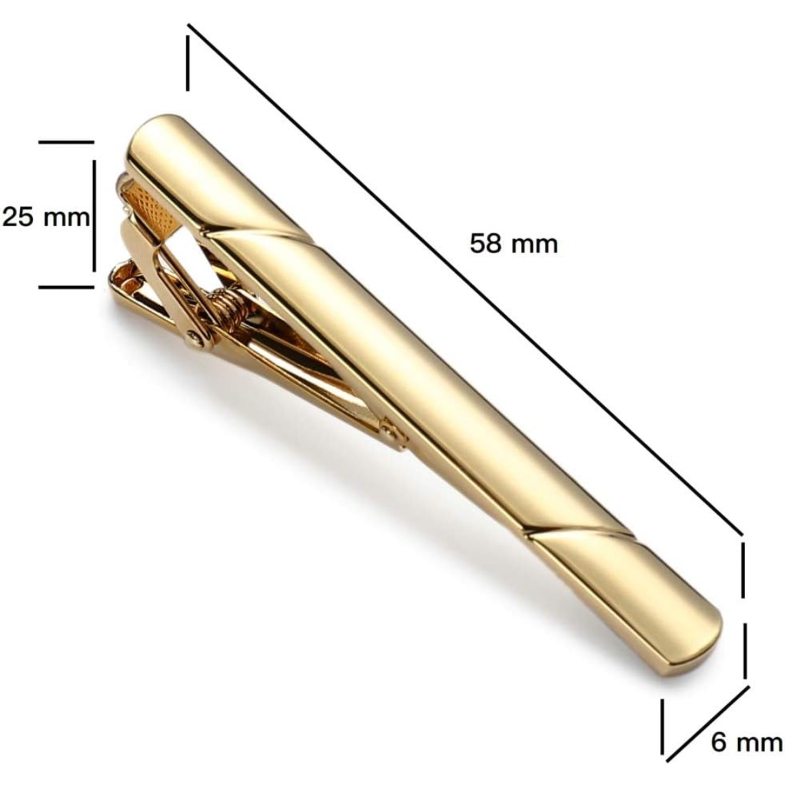 This men's polished metal tie  - Tie Bar Set Gift ulasan dan harga