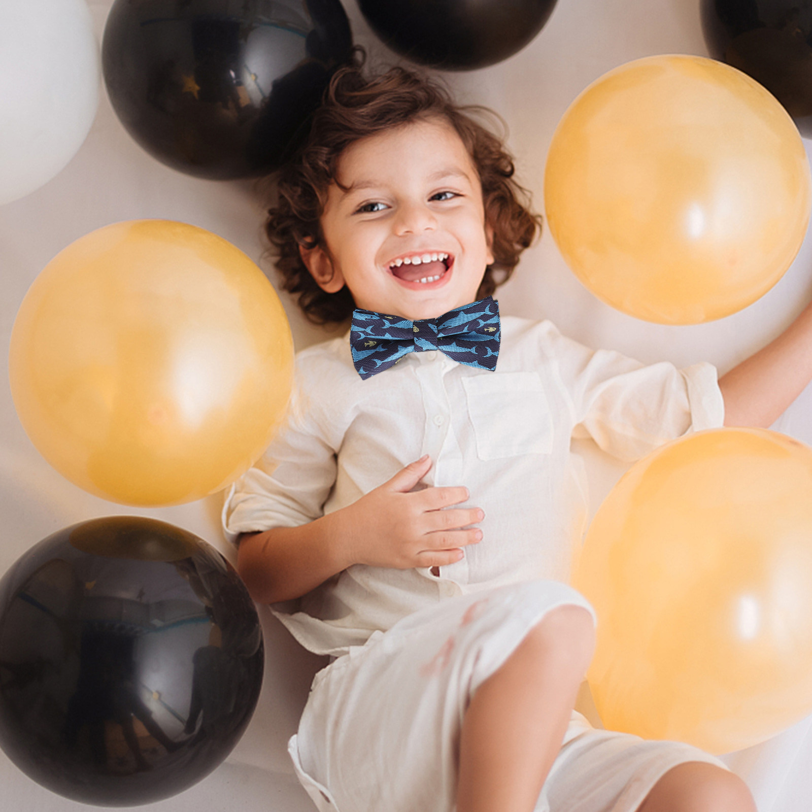 2Pcs Kids Bow Tie Cartoon Pre- - Bow Tie Pre Tied ulasan dan harga