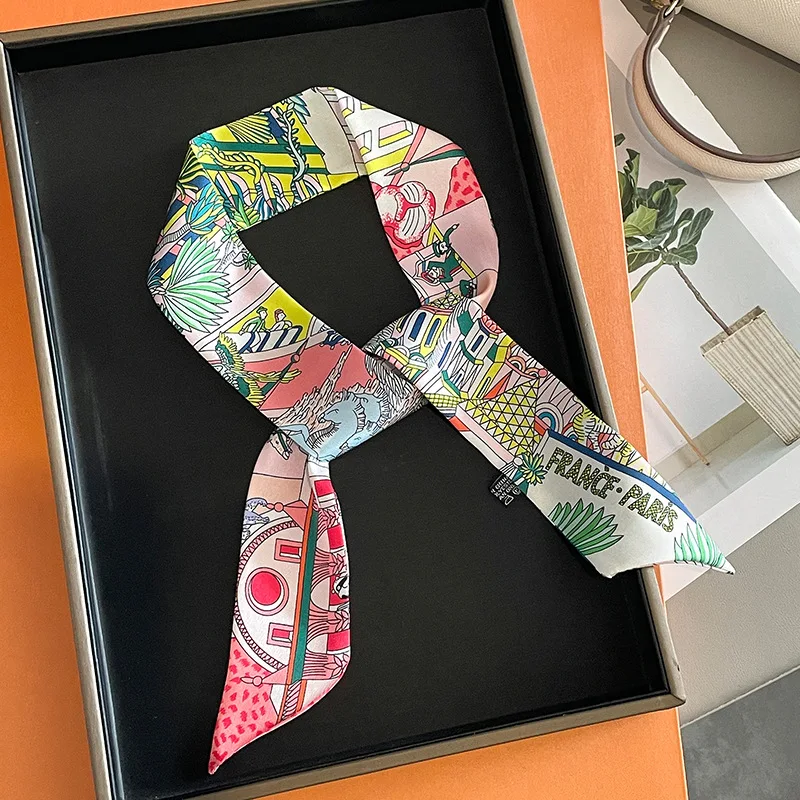 Luxury Design Horse Print Skin - Ascot Neck Scarf ulasan dan harga