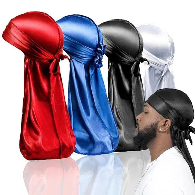 New silk Durag Bandana Turban  - Bandana Doo Rag ulasan dan harga