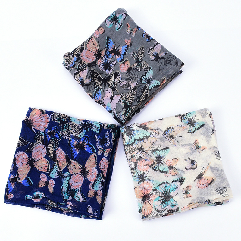 2022 New Fashion Butterfly Pri - Infinity Scarf Knit ulasan dan harga