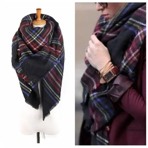 140*140cm Unisex Women Men War - Pashmina Wrap Large ulasan dan harga