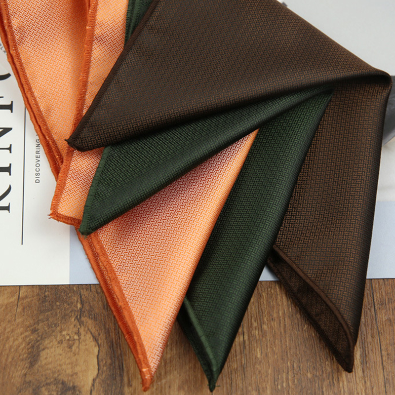 24cm Classic Solid Color White - Pocket Square Set ulasan dan harga