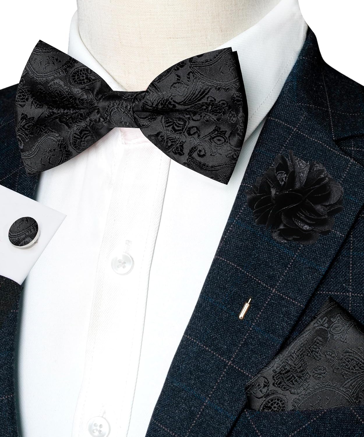 Paisley Pre-tied Bow Tie and P - Bow Tie Pre Tied ulasan dan harga