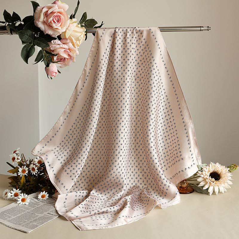 1pc 70cm Women's Vintage Paisl - Ascot Neck Scarf ulasan dan harga