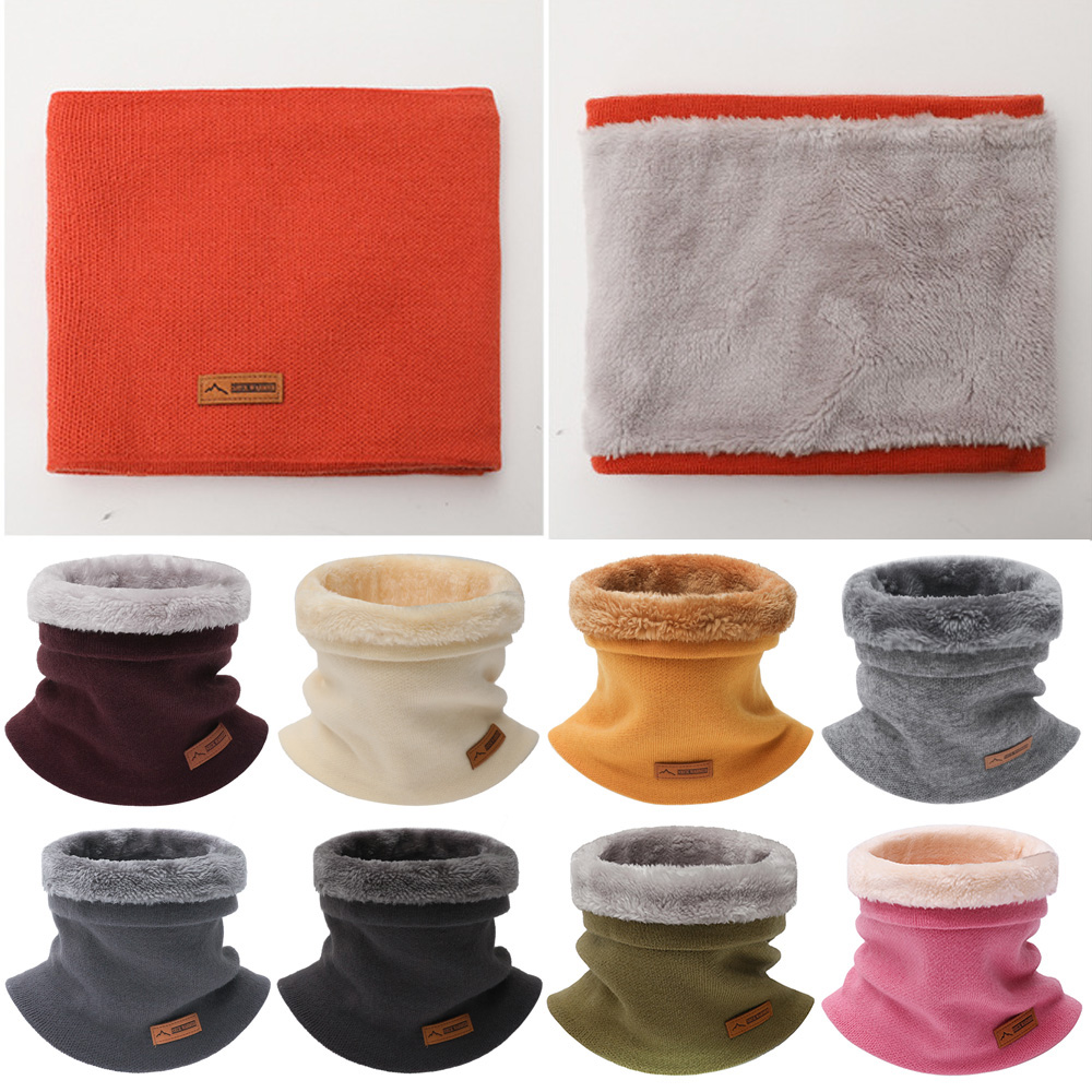 Cashmere Plush Warm Winter Rin - Muffler Men Wool ulasan dan harga
