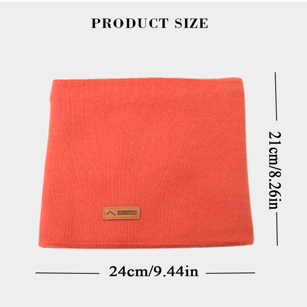 Cashmere Plush Warm Winter Rin - Muffler Men Wool ulasan dan harga