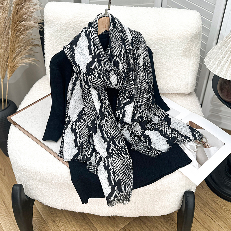 Luxury Brand Scarf Leopard pri - Pashmina Wrap Large ulasan dan harga
