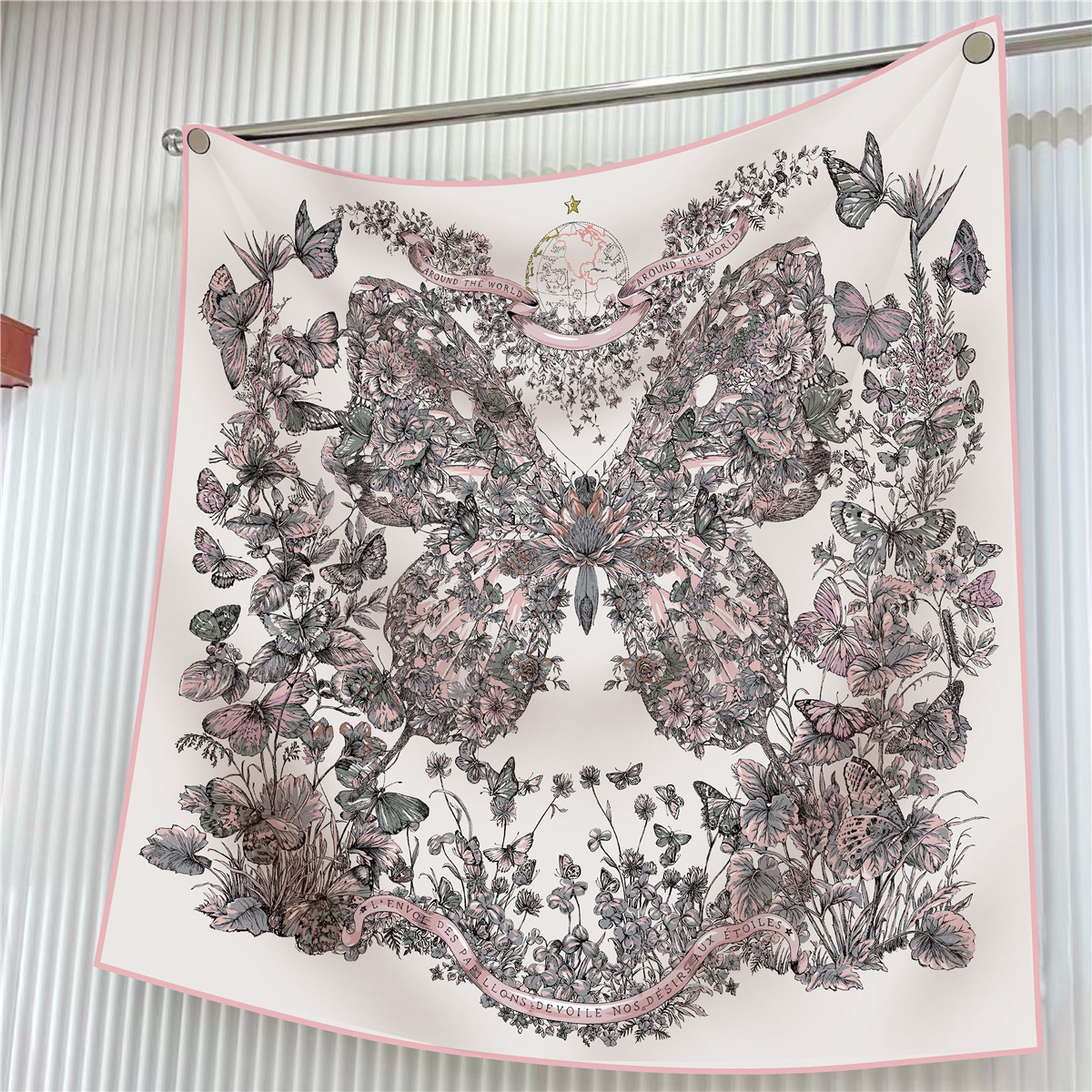 90cm Twill Silk Scarf Shawl Lu - Face Scarf Mask ulasan dan harga