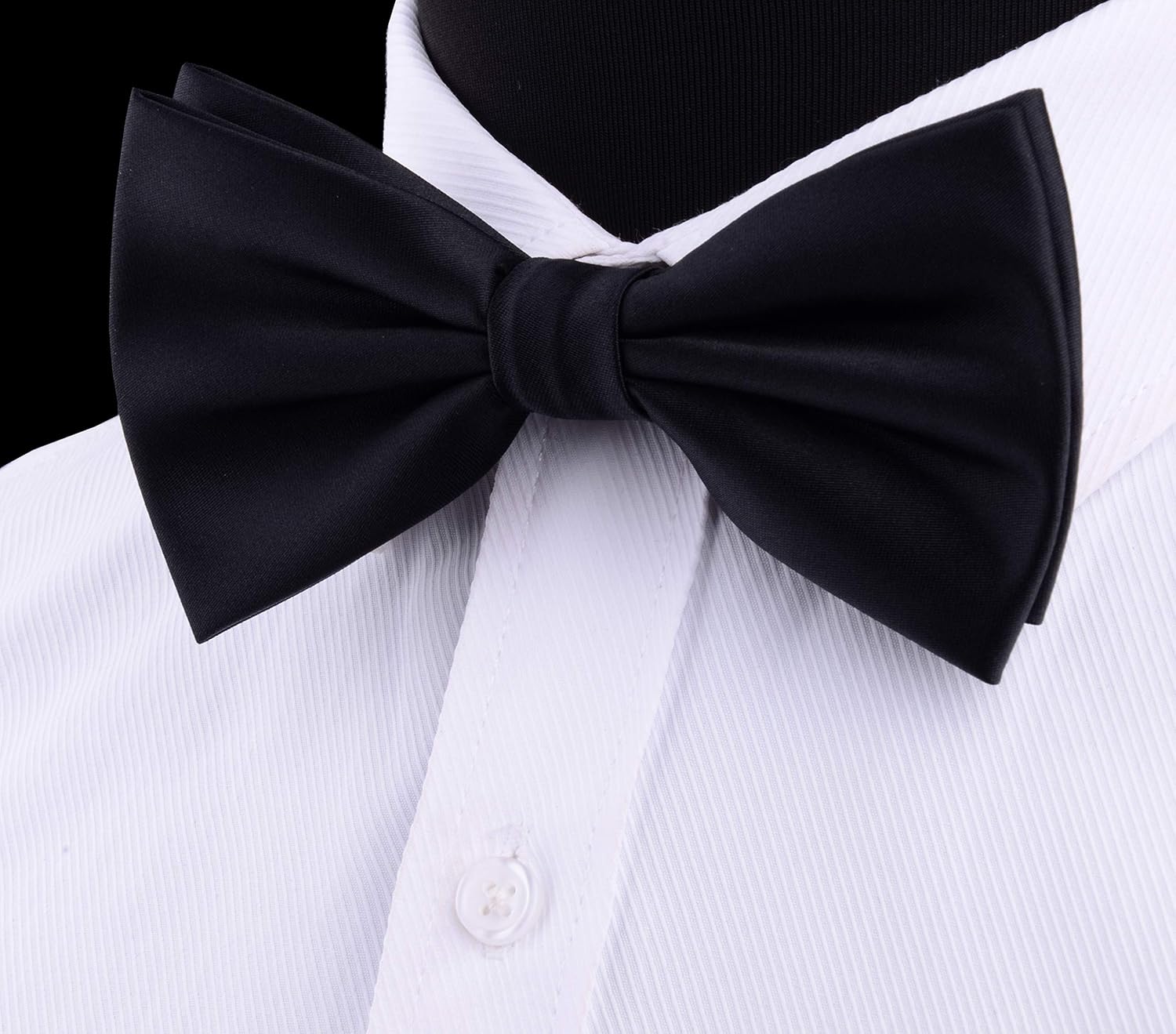 Solid Color Pre-tied Bow Tie S - Bow Tie Pre Tied ulasan dan harga