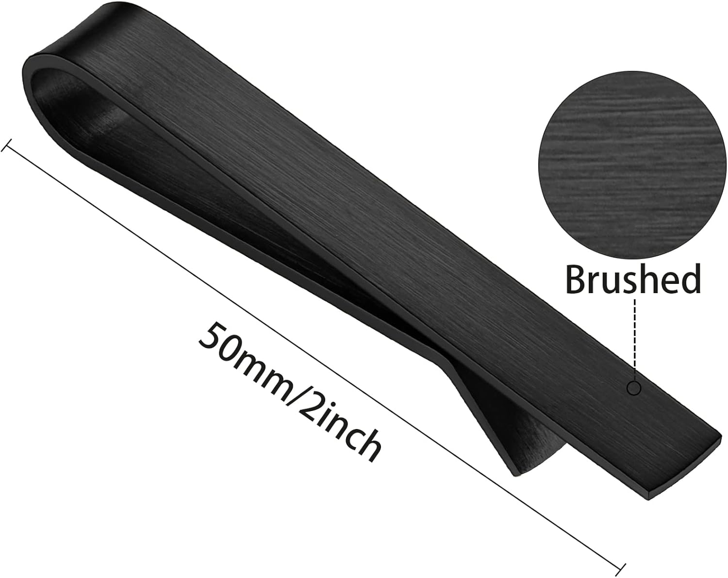 Skinny Tie Clip Bar Set, 2 Inc - Tie Bar Set Gift ulasan dan harga