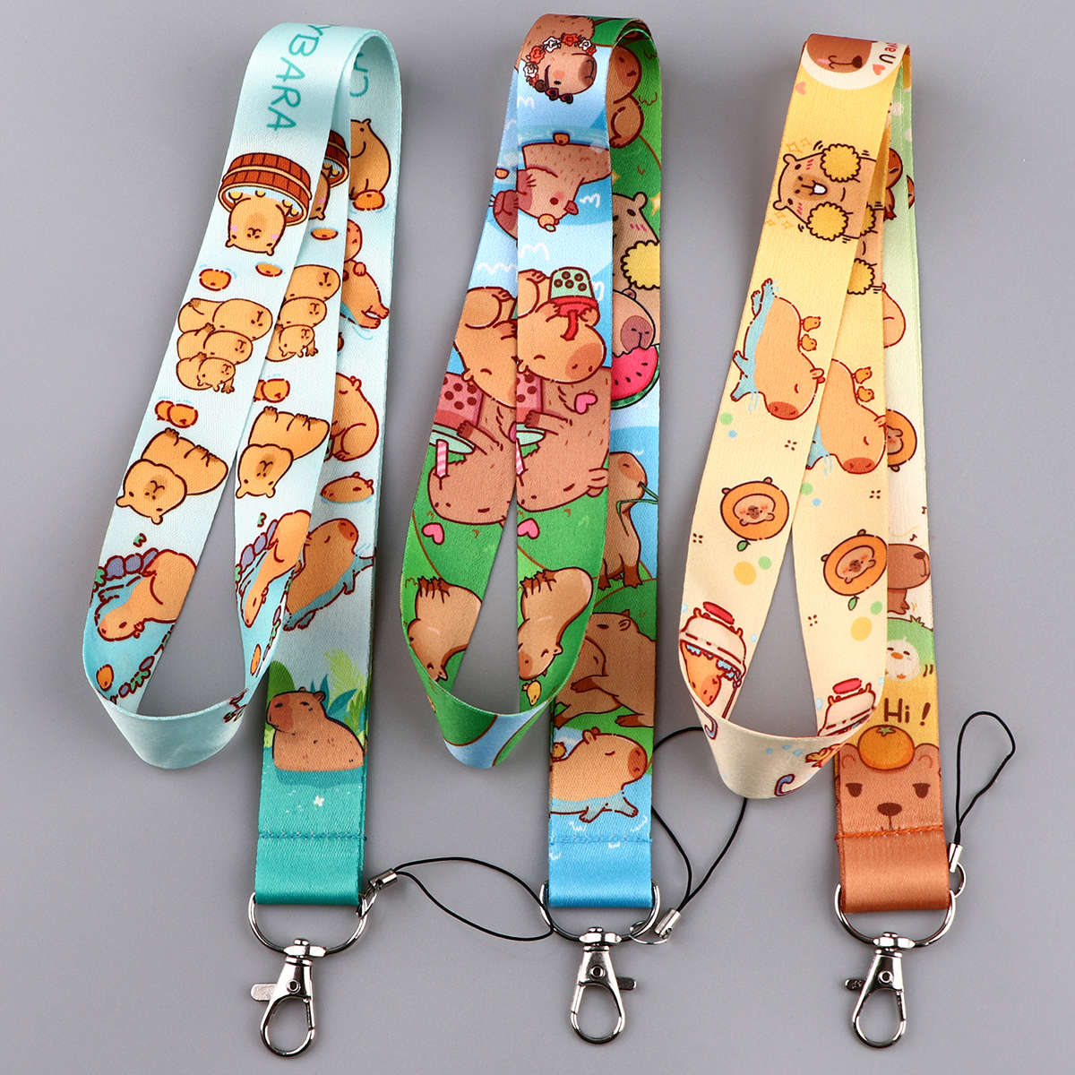 Cute Capybara Lanyards for Key - Lanyard Badge Holder ulasan dan harga