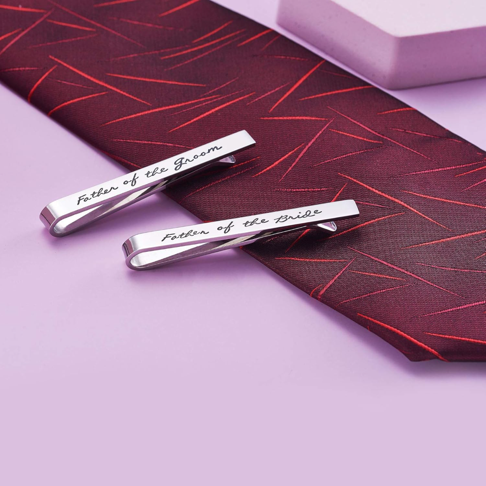 Father of The Groom Father of  - Tie Bar Set Gift ulasan dan harga