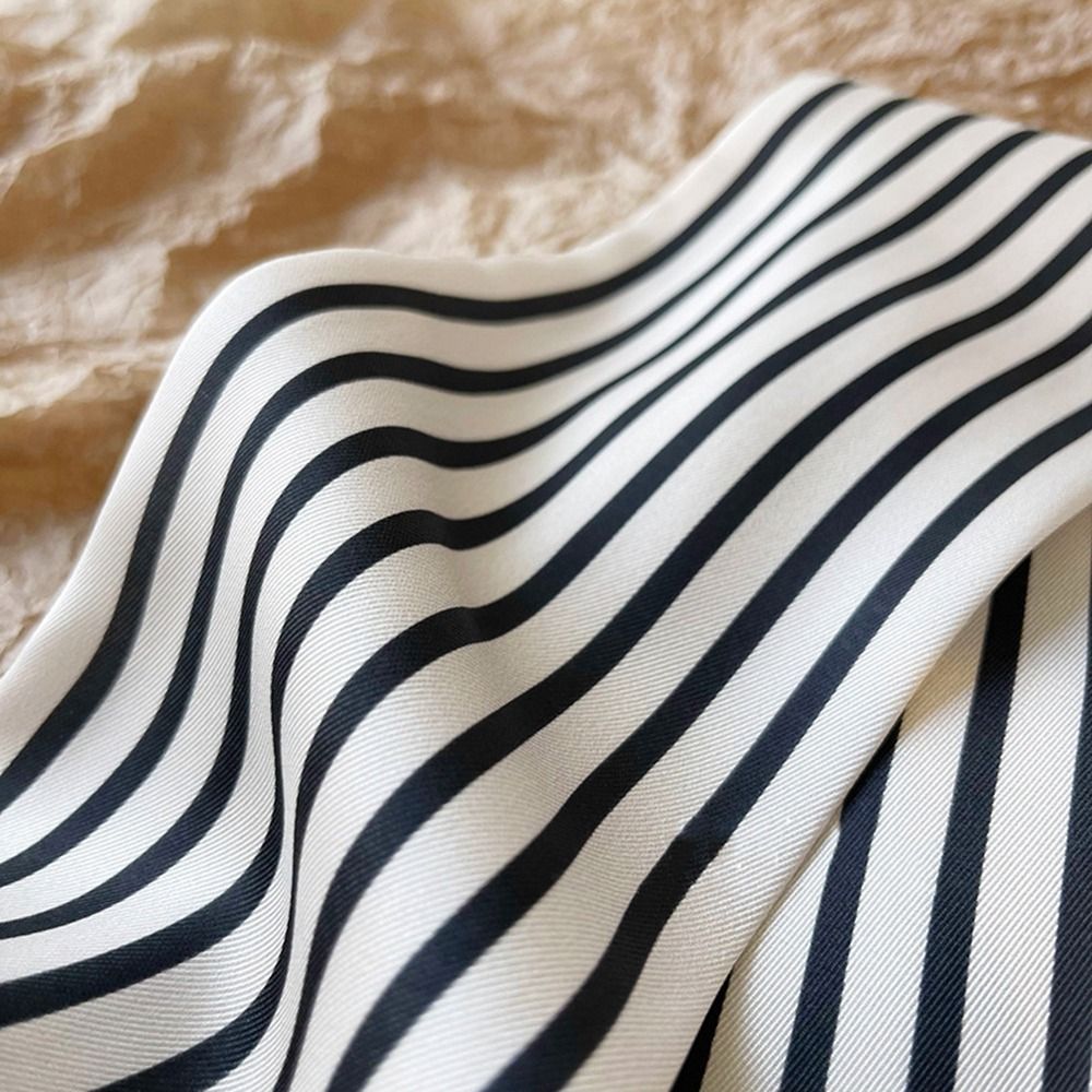 Retro Tie Wraps Female Shawl R - Silk Tie Striped ulasan dan harga