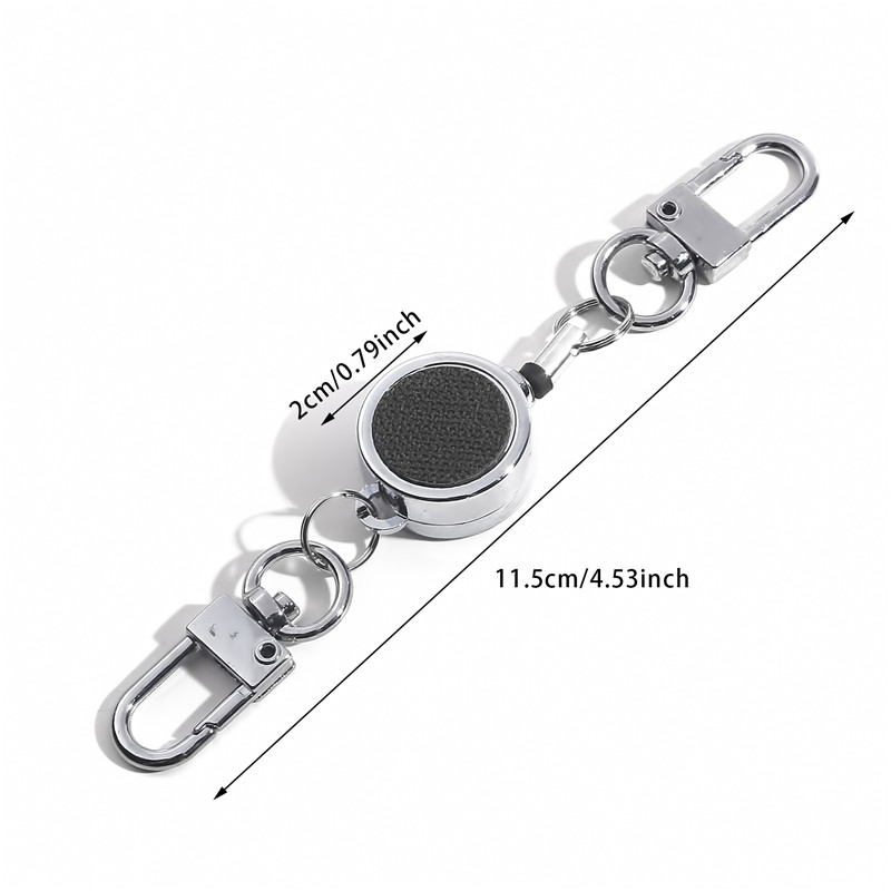 3pcs ID Lanyard Key Ring Clip  - Lanyard Badge Holder ulasan dan harga