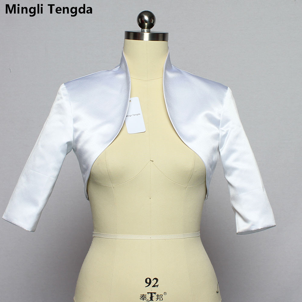 Custom Made 3/4 Sleeves New Si - Stole Wedding Shawl ulasan dan harga