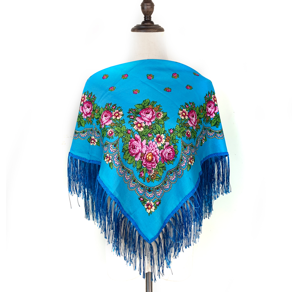 Traditional Russian Square Sca - Bandana Cotton ulasan dan harga