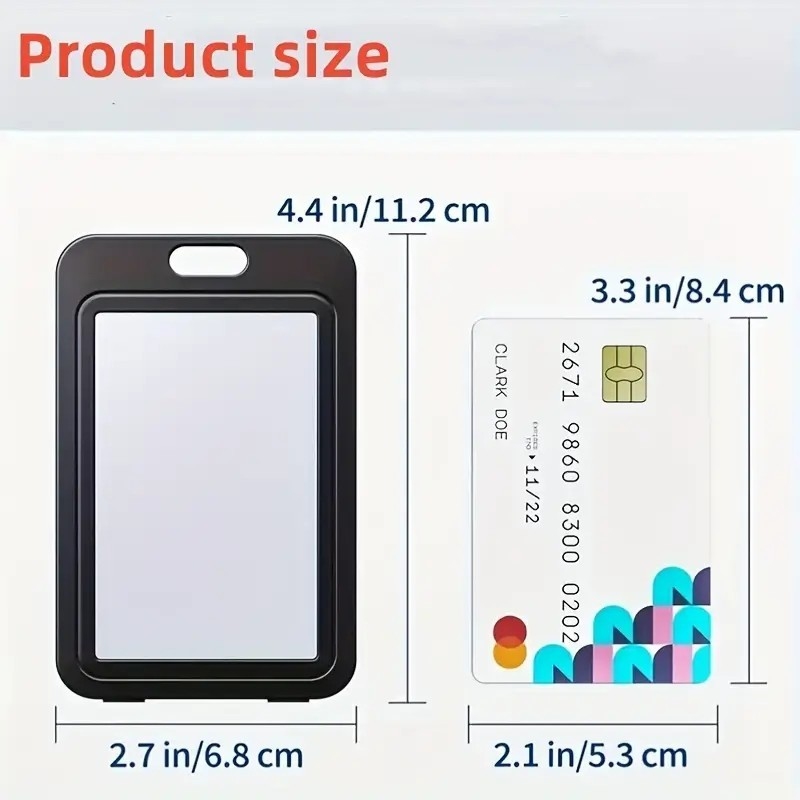 Colorful Sliding Vertical ID B - Lanyard Badge Holder ulasan dan harga