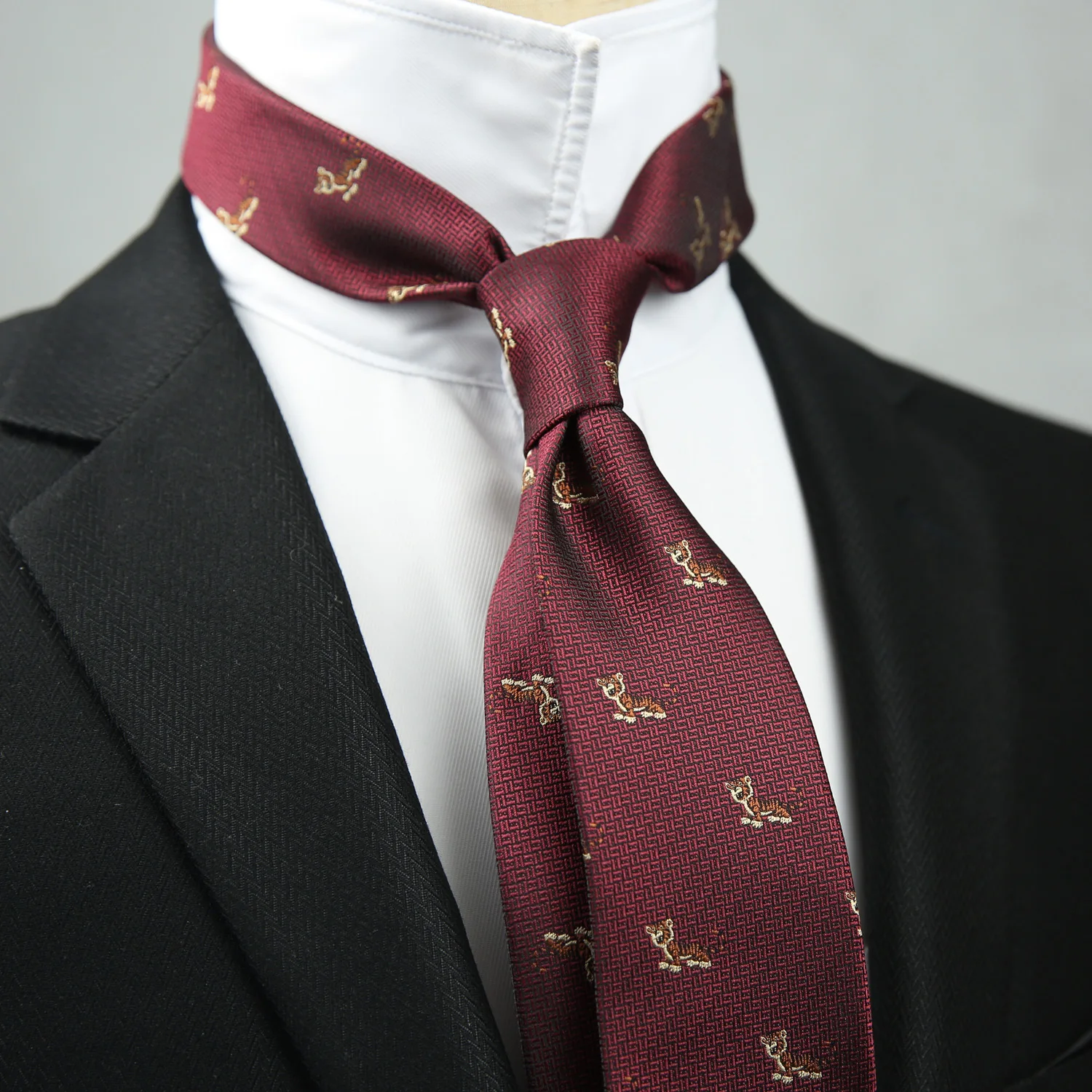 Linbaiway Business Floral Prin - Skinny Tie Men ulasan dan harga